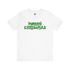 Merry Christmas Unisex Tee, Holiday T-Shirt, Festive Jersey Shirt, Christmas thsirt, Seasonal Apparel, Winter Tee