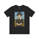 Thanksgiving Anime Pilgrim Tee, Unisex Jersey Short Sleeve Tee, Fall Fashion, Holiday Apparel, Gifts for Thanksgiving