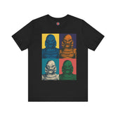 Vintage Creature Feature Tee, Retro Monster Shirt, Unisex Graphic Tee, Halloween Costume Top, Horror Movie Apparel, Movie Monster Fan Gift