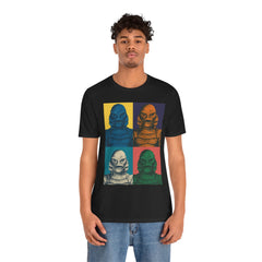 Vintage Creature Feature Tee, Retro Monster Shirt, Unisex Graphic Tee, Halloween Costume Top, Horror Movie Apparel, Movie Monster Fan Gift