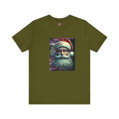 Unisex Santa tee, Christmas t-shirt, Santa t-shirt