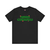 Merry Christmas Unisex Tee, Holiday T-Shirt, Festive Jersey Shirt, Christmas thsirt, Seasonal Apparel, Winter Tee
