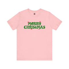 Merry Christmas Unisex Tee, Holiday T-Shirt, Festive Jersey Shirt, Christmas thsirt, Seasonal Apparel, Winter Tee