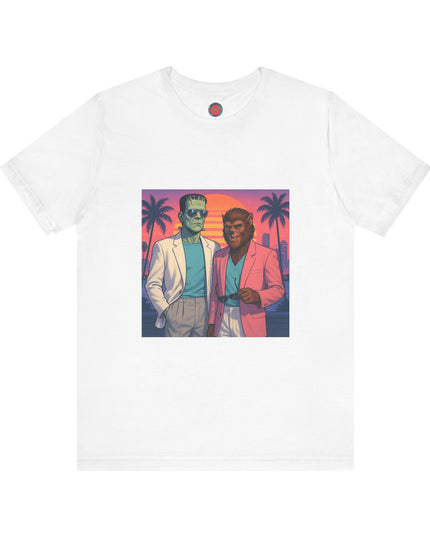 Retro Vibes Tee, Fun Graphic Tee, Unisex Tee, Summer Style Shirt, Casual Wear, Perfect for Parties
