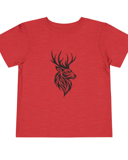 Stylish Toddler Tee with Majestic Deer Design, Kid's Short Sleeve Shirt, Gift for Nature Lovers, Animal-Themed Child's Apparel, [...]