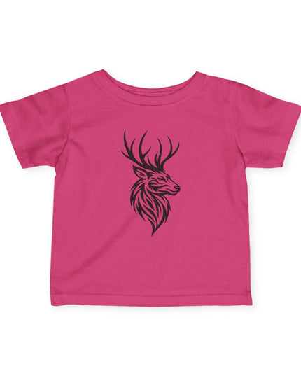 Baby Deer Graphic Tee, Cute Infant Shirt, Woodland Animal Baby T-Shirt, Forest Theme Apparel for Kids, Perfect Gift for Baby Showers