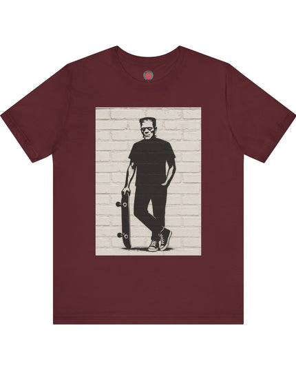 Skateboarder Graphic Tee - Trendy Unisex Jersey Short Sleeve Tee, Perfect for Casual Outfits, Gifts for Skate Lovers, Streetwear [...]