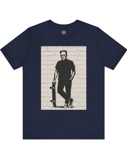 Skateboarder Graphic Tee - Trendy Unisex Jersey Short Sleeve Tee, Perfect for Casual Outfits, Gifts for Skate Lovers, Streetwear [...]