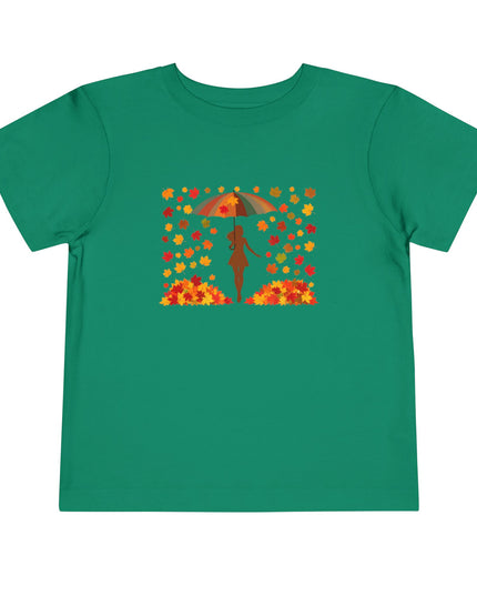 Autumn Toddler Tee, Cute Fall Shirt, Kids Short Sleeve, Seasonal Apparel, Perfect for Halloween or Thanksgiving