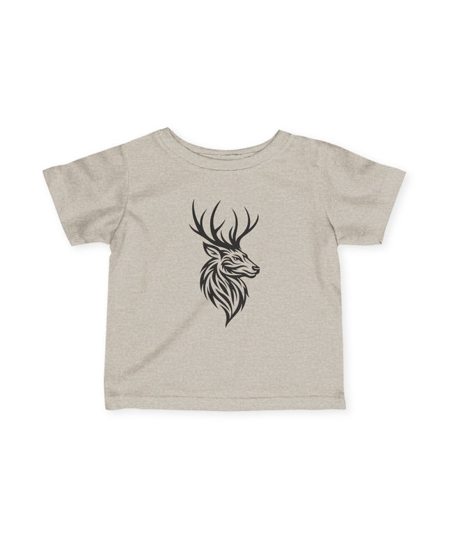 Baby Deer Graphic Tee, Cute Infant Shirt, Woodland Animal Baby T-Shirt, Forest Theme Apparel for Kids, Perfect Gift for Baby Showers