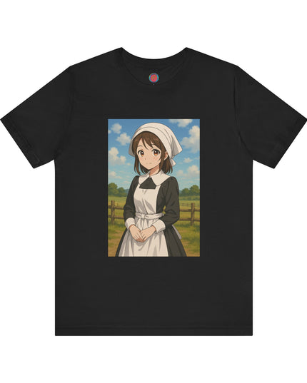 Anime-Inspired Unisex Jersey Tee, Vintage Style Shirt, Graphic Tee for Fans, Casual Wear, Gift for Anime Lovers