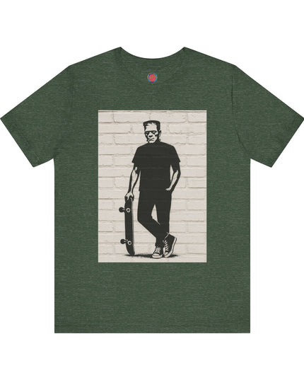 Skateboarder Graphic Tee - Trendy Unisex Jersey Short Sleeve Tee, Perfect for Casual Outfits, Gifts for Skate Lovers, Streetwear [...]