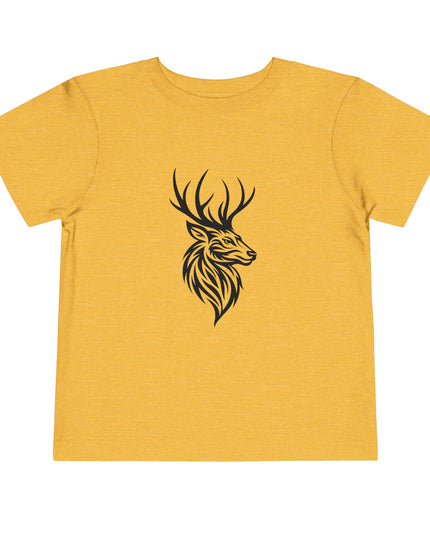 Stylish Toddler Tee with Majestic Deer Design, Kid's Short Sleeve Shirt, Gift for Nature Lovers, Animal-Themed Child's Apparel, [...]