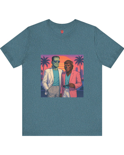 Retro Vibes Tee, Fun Graphic Tee, Unisex Tee, Summer Style Shirt, Casual Wear, Perfect for Parties