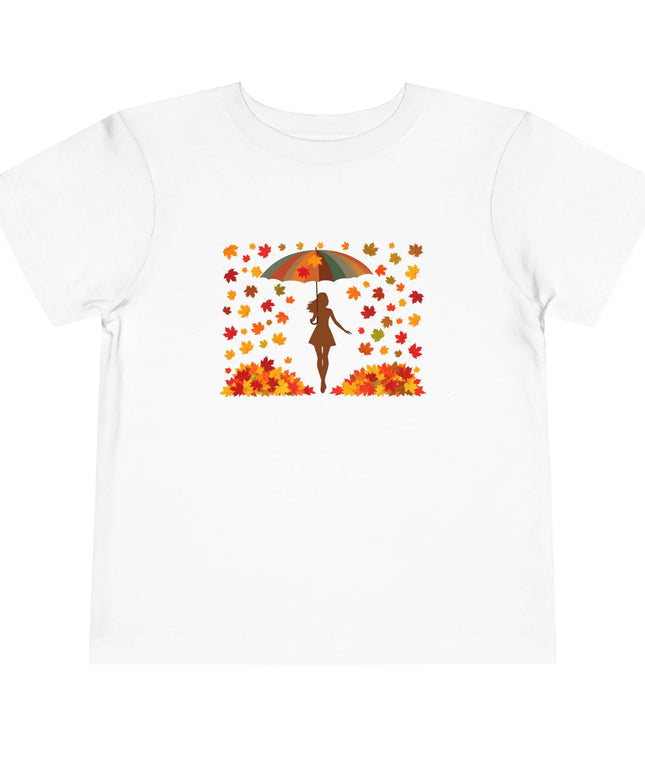 Autumn Toddler Tee, Cute Fall Shirt, Kids Short Sleeve, Seasonal Apparel, Perfect for Halloween or Thanksgiving