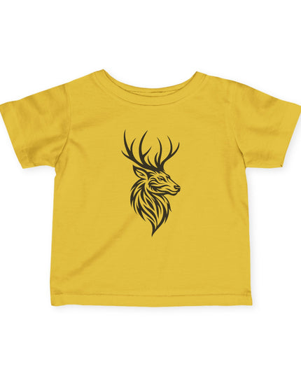 Baby Deer Graphic Tee, Cute Infant Shirt, Woodland Animal Baby T-Shirt, Forest Theme Apparel for Kids, Perfect Gift for Baby Showers