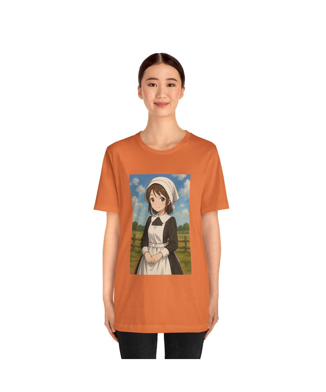 Anime-Inspired Unisex Jersey Tee, Vintage Style Shirt, Graphic Tee for Fans, Casual Wear, Gift for Anime Lovers