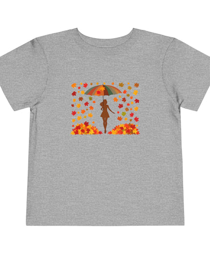 Autumn Toddler Tee, Cute Fall Shirt, Kids Short Sleeve, Seasonal Apparel, Perfect for Halloween or Thanksgiving