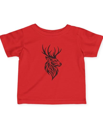 Baby Deer Graphic Tee, Cute Infant Shirt, Woodland Animal Baby T-Shirt, Forest Theme Apparel for Kids, Perfect Gift for Baby Showers