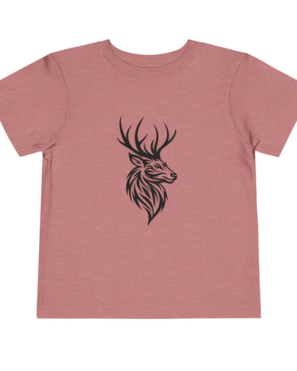 Stylish Toddler Tee with Majestic Deer Design, Kid's Short Sleeve Shirt, Gift for Nature Lovers, Animal-Themed Child's Apparel, [...]