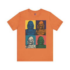 Vintage Creature Feature Tee, Retro Monster Shirt, Unisex Graphic Tee, Halloween Costume Top, Horror Movie Apparel, Movie Monster Fan Gift