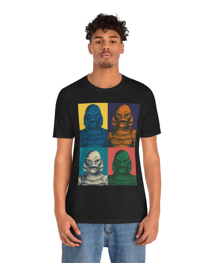 Vintage Creature Feature Tee, Retro Monster Shirt, Unisex Graphic Tee, Halloween Costume Top, Horror Movie Apparel, Movie Monster Fan Gift