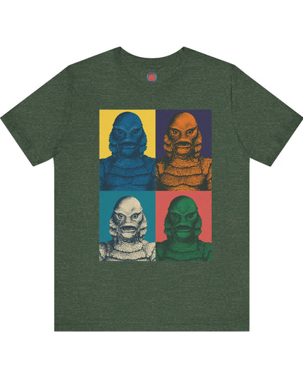Vintage Creature Feature Tee, Retro Monster Shirt, Unisex Graphic Tee, Halloween Costume Top, Horror Movie Apparel, Movie Monster Fan Gift