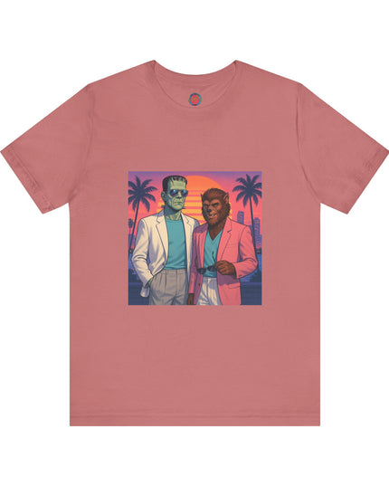 Retro Vibes Tee, Fun Graphic Tee, Unisex Tee, Summer Style Shirt, Casual Wear, Perfect for Parties