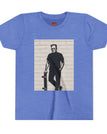 S / Heather Columbia Blue