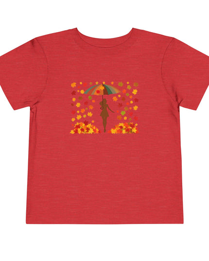 Autumn Toddler Tee, Cute Fall Shirt, Kids Short Sleeve, Seasonal Apparel, Perfect for Halloween or Thanksgiving