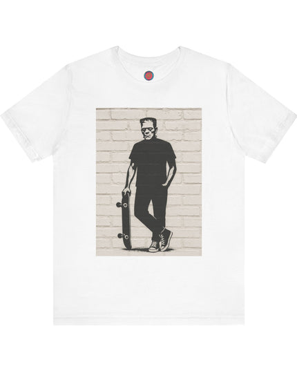 Skateboarder Graphic Tee - Trendy Unisex Jersey Short Sleeve Tee, Perfect for Casual Outfits, Gifts for Skate Lovers, Streetwear [...]