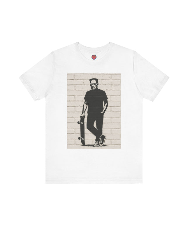 Skateboarder Graphic Tee - Trendy Unisex Jersey Short Sleeve Tee, Perfect for Casual Outfits, Gifts for Skate Lovers, Streetwear [...]