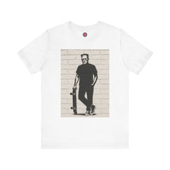 Skateboarder Graphic Tee - Trendy Unisex Jersey Short Sleeve Tee, Perfect for Casual Outfits, Gifts for Skate Lovers, Streetwear [...]