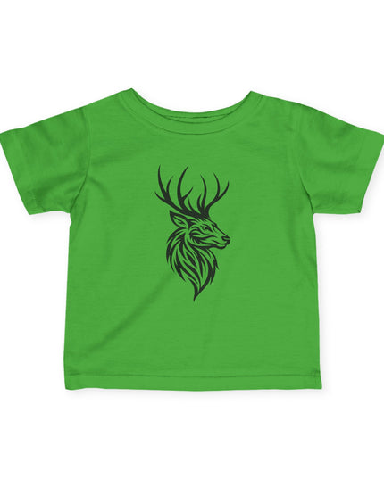 Baby Deer Graphic Tee, Cute Infant Shirt, Woodland Animal Baby T-Shirt, Forest Theme Apparel for Kids, Perfect Gift for Baby Showers
