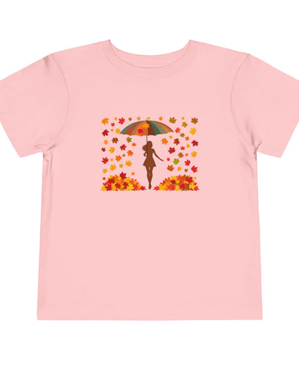 Autumn Toddler Tee, Cute Fall Shirt, Kids Short Sleeve, Seasonal Apparel, Perfect for Halloween or Thanksgiving