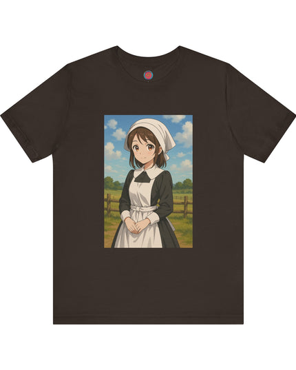 Anime-Inspired Unisex Jersey Tee, Vintage Style Shirt, Graphic Tee for Fans, Casual Wear, Gift for Anime Lovers
