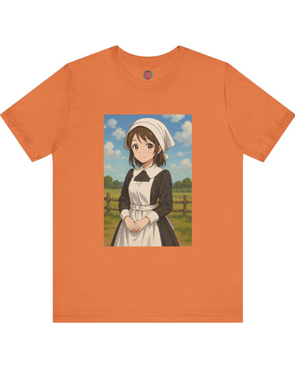 Anime-Inspired Unisex Jersey Tee, Vintage Style Shirt, Graphic Tee for Fans, Casual Wear, Gift for Anime Lovers