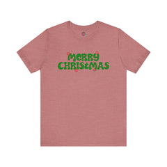 Merry Christmas Unisex Tee, Holiday T-Shirt, Festive Jersey Shirt, Christmas thsirt, Seasonal Apparel, Winter Tee