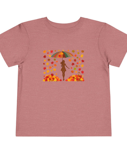 Autumn Toddler Tee, Cute Fall Shirt, Kids Short Sleeve, Seasonal Apparel, Perfect for Halloween or Thanksgiving