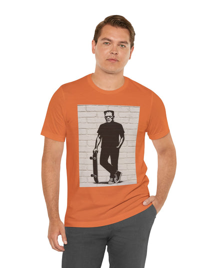 Skateboarder Graphic Tee - Trendy Unisex Jersey Short Sleeve Tee, Perfect for Casual Outfits, Gifts for Skate Lovers, Streetwear [...]