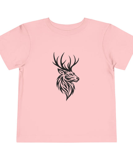 Stylish Toddler Tee with Majestic Deer Design, Kid's Short Sleeve Shirt, Gift for Nature Lovers, Animal-Themed Child's Apparel, [...]