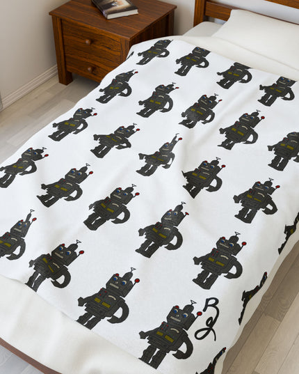 Velveteen Plush Blanket - Unique Design by Briana Jackson