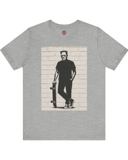 Skateboarder Graphic Tee - Trendy Unisex Jersey Short Sleeve Tee, Perfect for Casual Outfits, Gifts for Skate Lovers, Streetwear [...]
