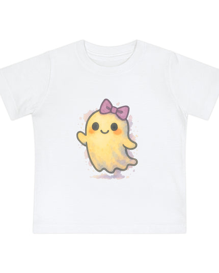 Cute Ghost Baby T-Shirt, Adorable Kids Tee, Fun Halloween Apparel, Infant Shirt, Toddler Gift, Cute Ghost Design