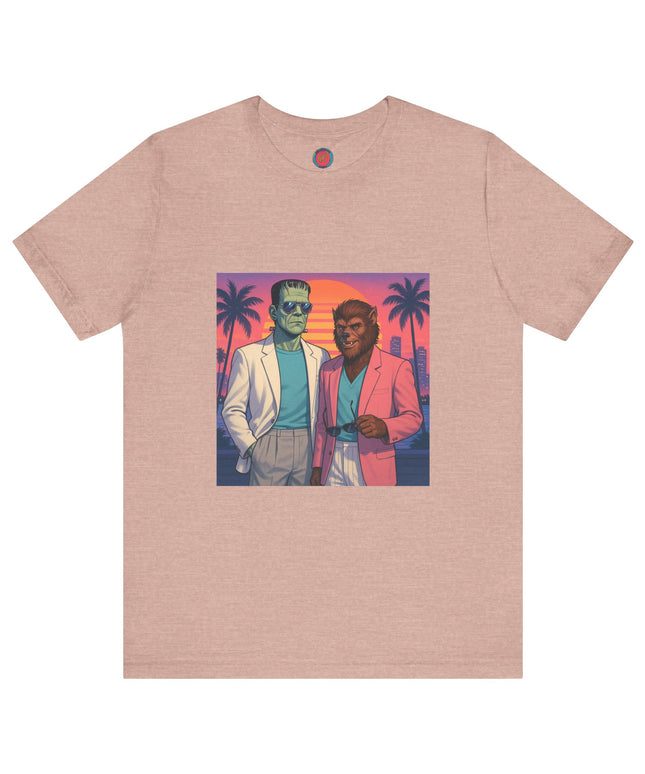 Retro Vibes Tee, Fun Graphic Tee, Unisex Tee, Summer Style Shirt, Casual Wear, Perfect for Parties