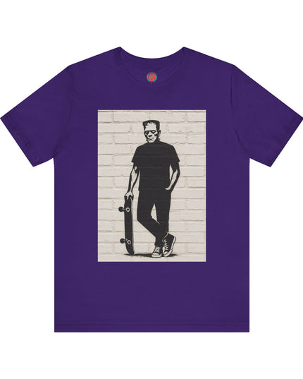 Skateboarder Graphic Tee - Trendy Unisex Jersey Short Sleeve Tee, Perfect for Casual Outfits, Gifts for Skate Lovers, Streetwear [...]