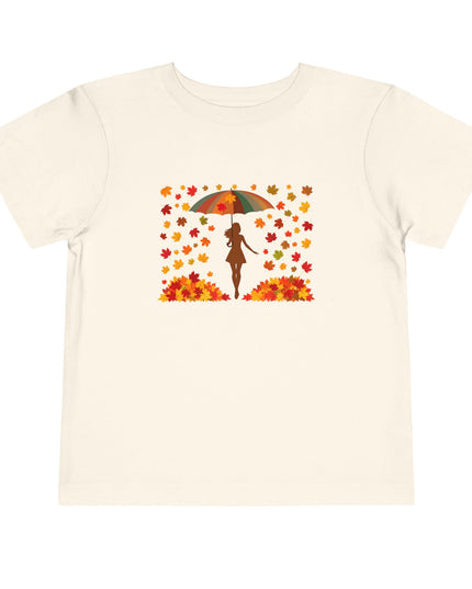 Autumn Toddler Tee, Cute Fall Shirt, Kids Short Sleeve, Seasonal Apparel, Perfect for Halloween or Thanksgiving
