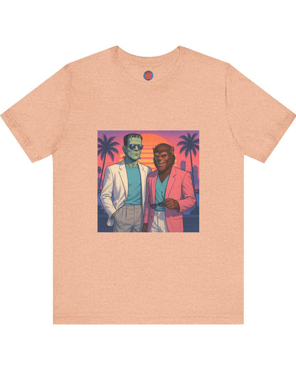 Retro Vibes Tee, Fun Graphic Tee, Unisex Tee, Summer Style Shirt, Casual Wear, Perfect for Parties
