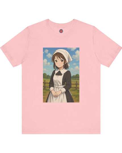 Anime-Inspired Unisex Jersey Tee, Vintage Style Shirt, Graphic Tee for Fans, Casual Wear, Gift for Anime Lovers
