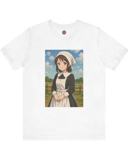 Anime-Inspired Unisex Jersey Tee, Vintage Style Shirt, Graphic Tee for Fans, Casual Wear, Gift for Anime Lovers